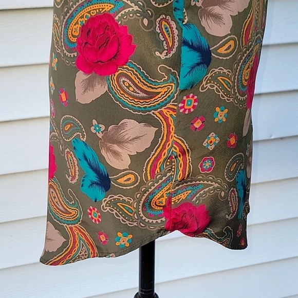 NEW Alfred Dunner Paisley & Floral Button Down Top - Picture 13 of 17